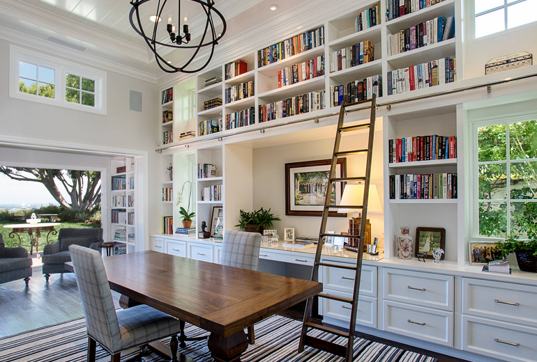 custom-library-office-wall-white