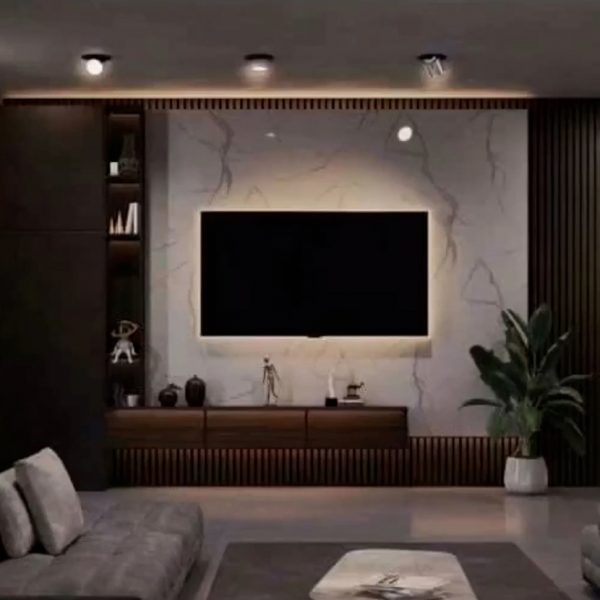 custom-modern-mediawall-dark-stained-wooden-slate-panel-white-quartz-back