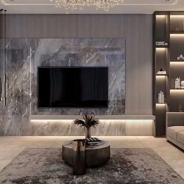 custom-modern-mediawall-gray-stained-wooden-slate-panel-dark-quartz-stone