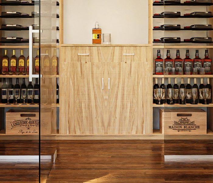 custom-wine-closet-room-cellar-wall-glass-light-wood-finish