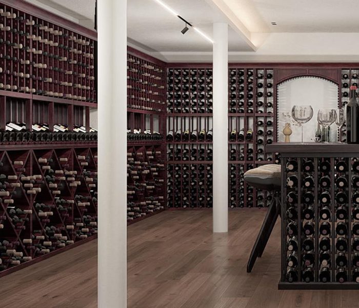 custom-wine-room-cellar-wall-rack-retail-dark-wood-finish