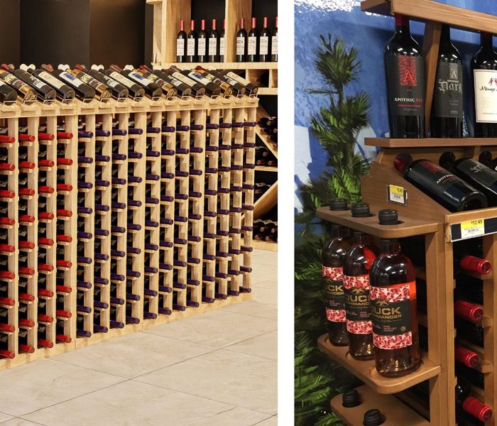 custom-wine-room-freestanding-retail-rack-light-wood-finish